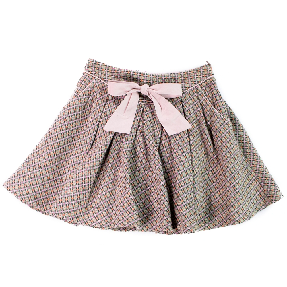 Troi Zenfants Plaid Skater Skirt Sz 6